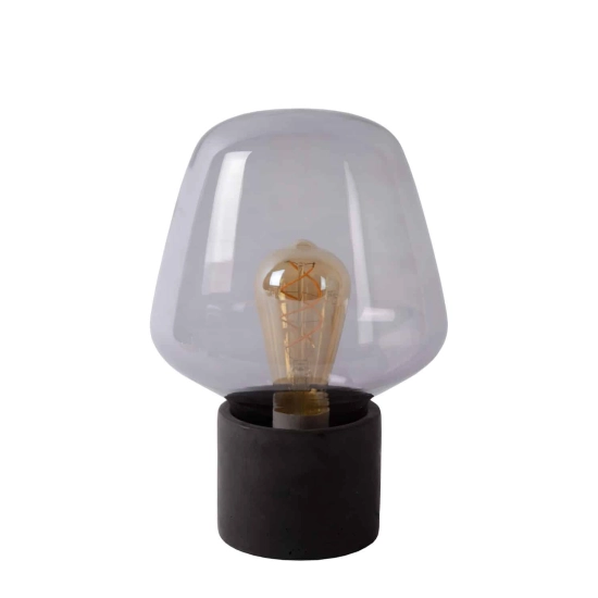 Lampa stołowa BECKY Ø 20 cm 1xE27 przydymiony szary 45569/01/65 Lucide - zdjęcie dodatkowe 1
